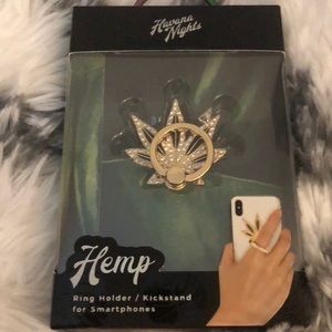 HEMP RING HOLDER/ KICKSTAND